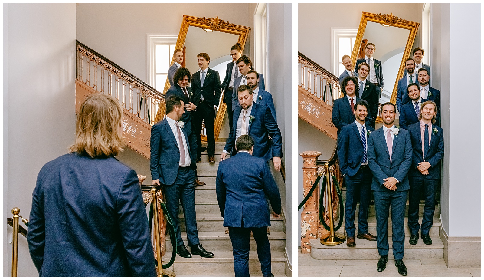 photographer washington dc candid groomsmen portraits