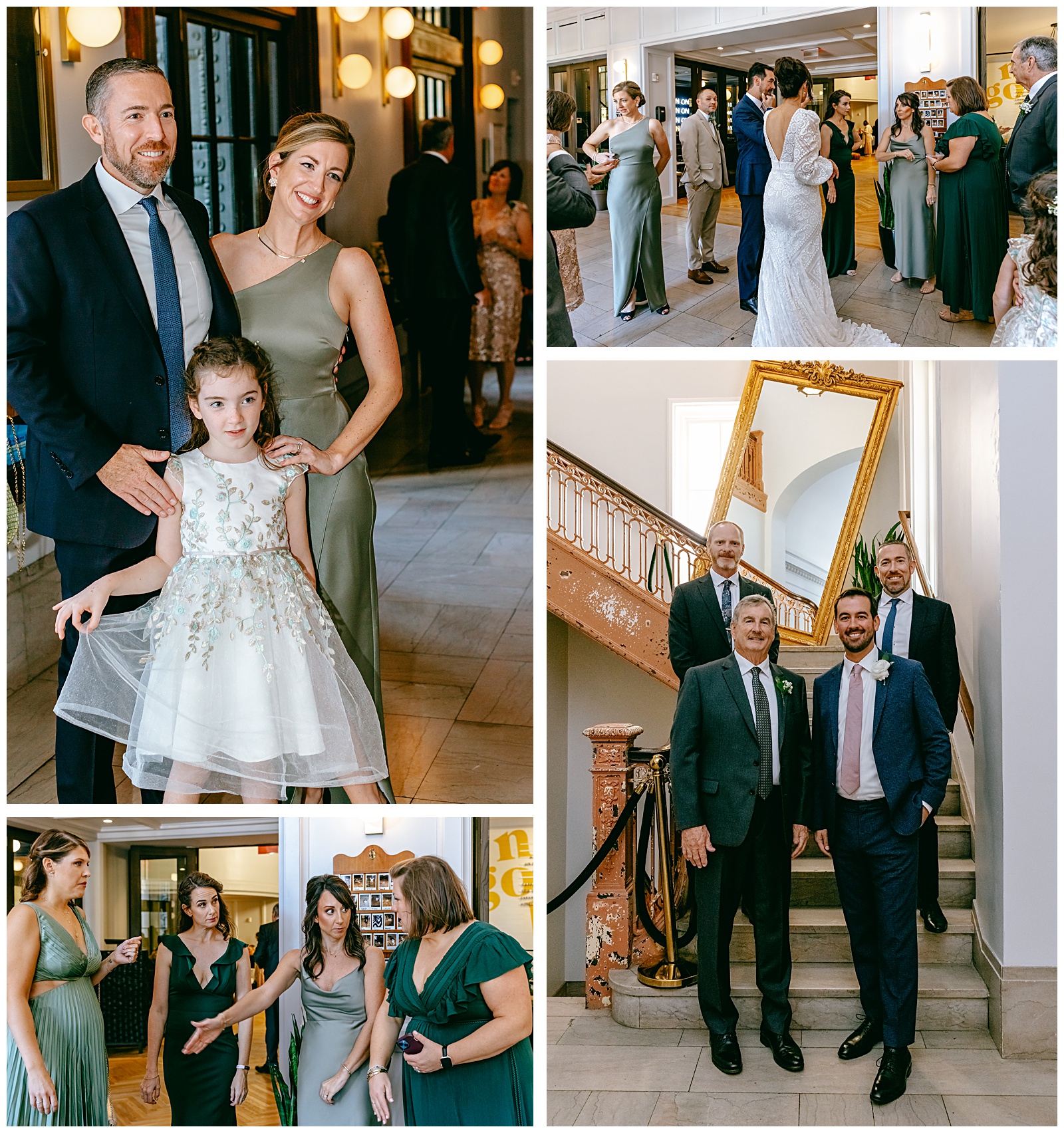 photographer washington dc for family candids on a wedding day in adams morgan at the Line Hotel