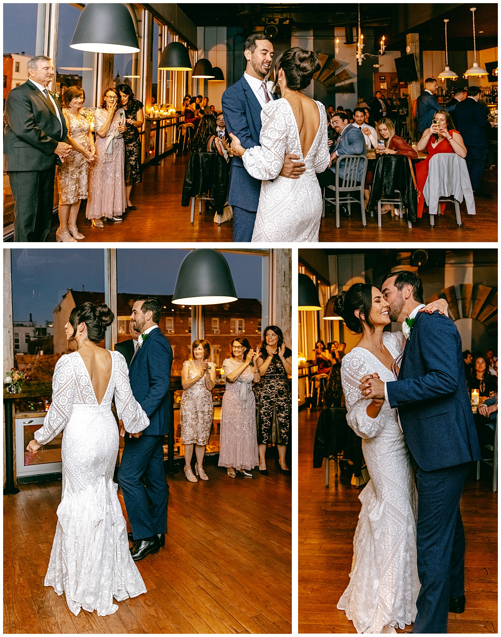 first dance as a married couple wedding photographer brooklyn ny	
