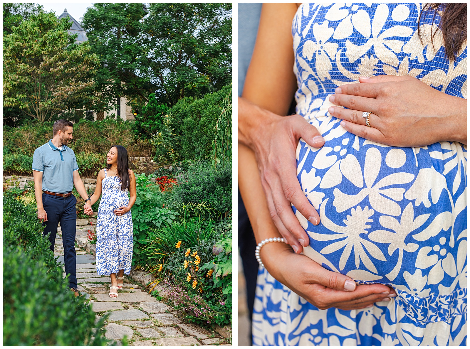 National Cathedral Washington DC Maternity Photos