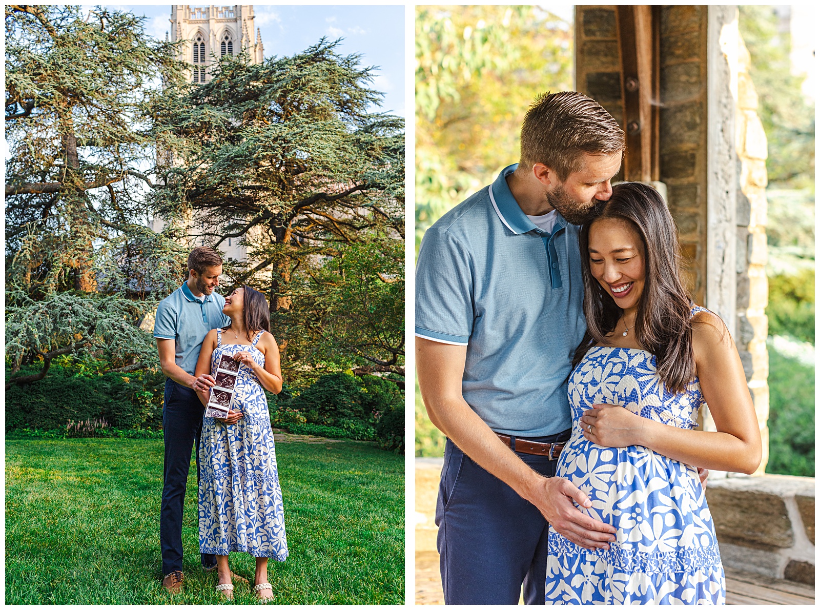 Washington National Cathedral Maternity Photos