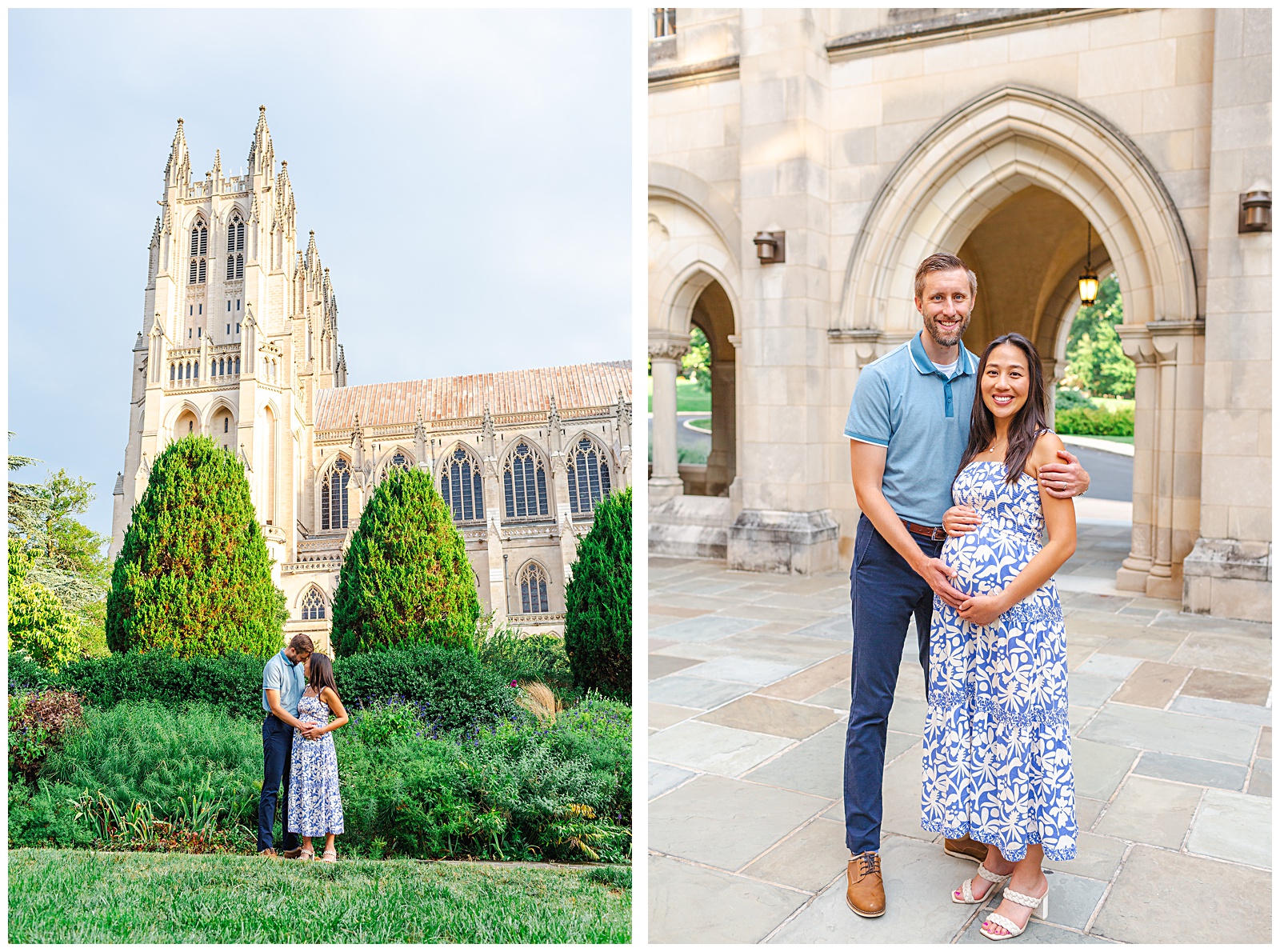 cathedral maternity portraits