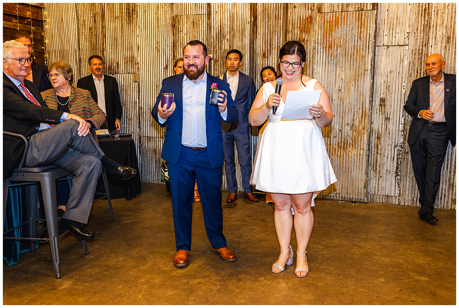 Reception dance floor candid shots