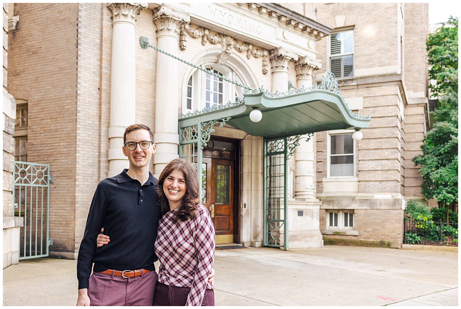 Beaux-Arts apartment couples session DC