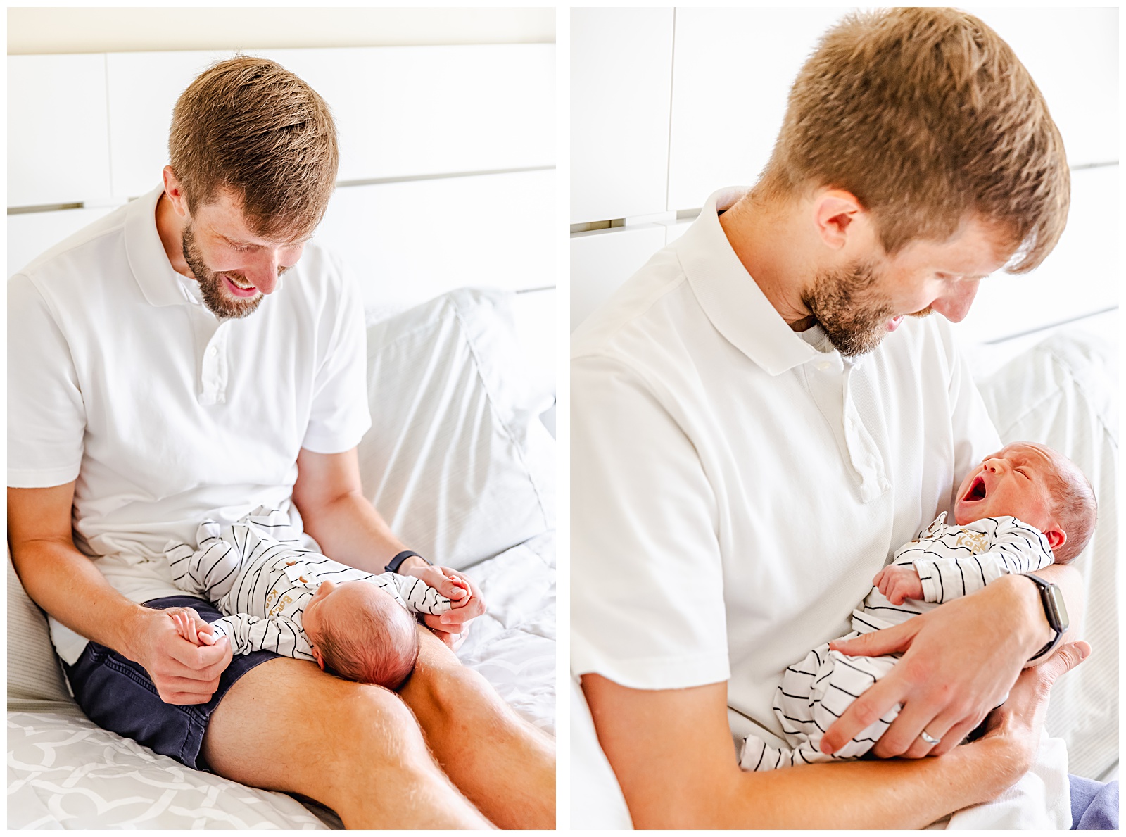 Modern newborn photography DC