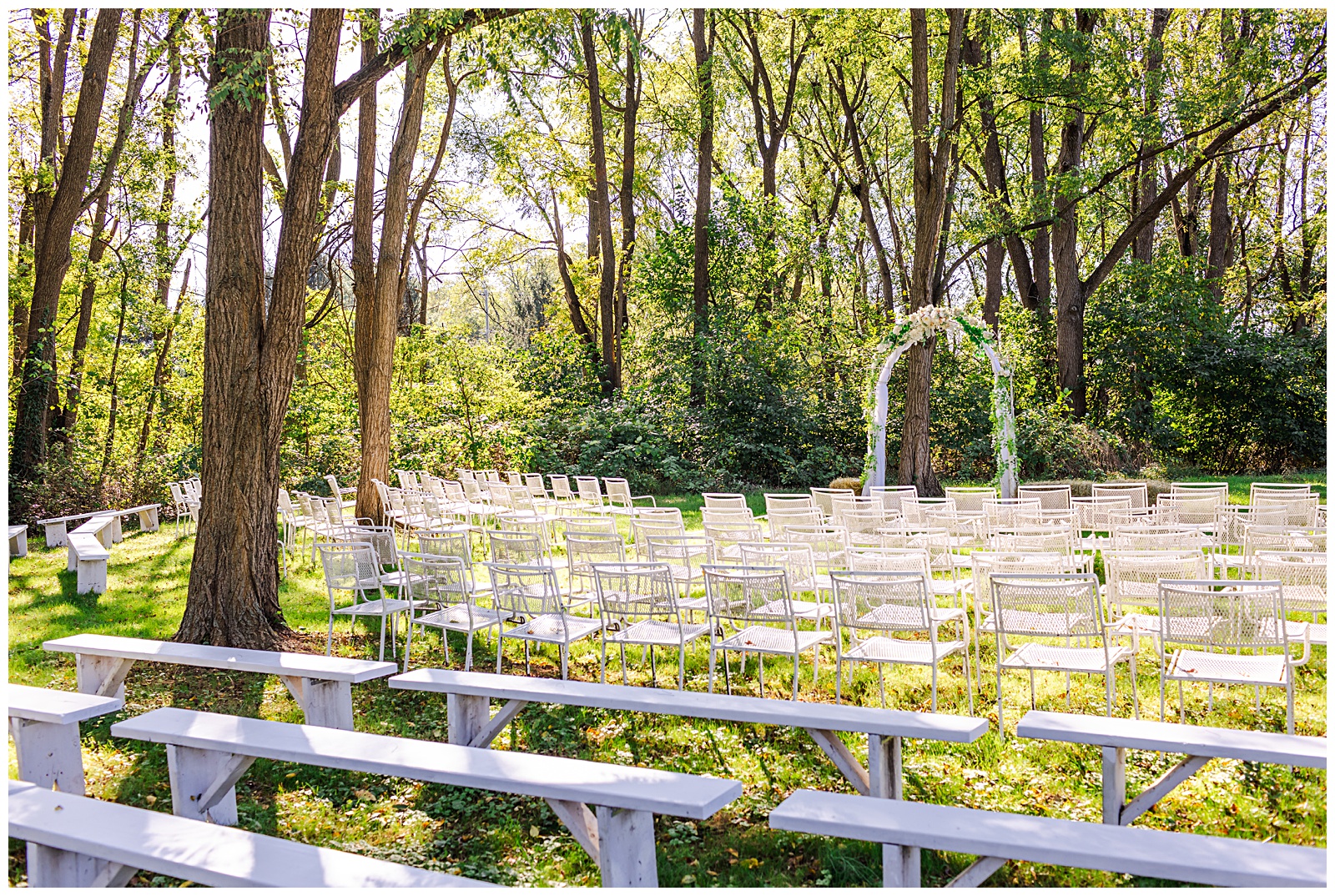 ceremony space detail shot