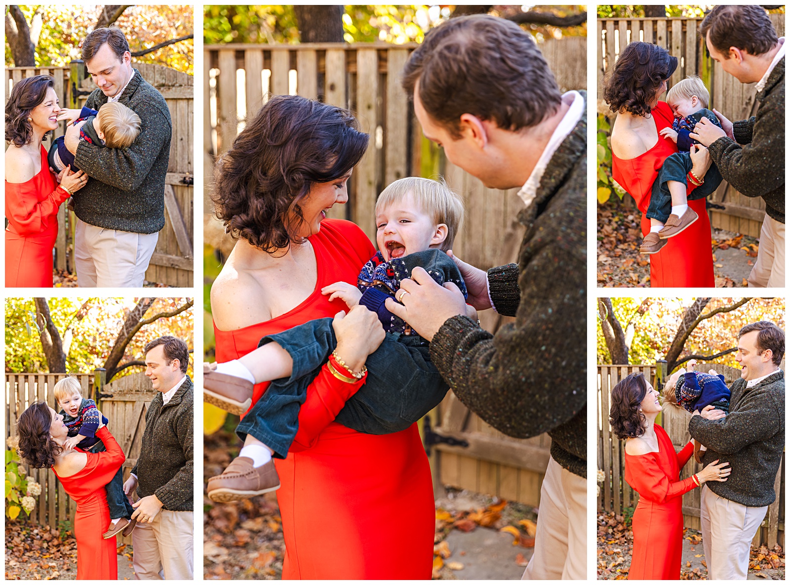 festive family portraits near Washington DC