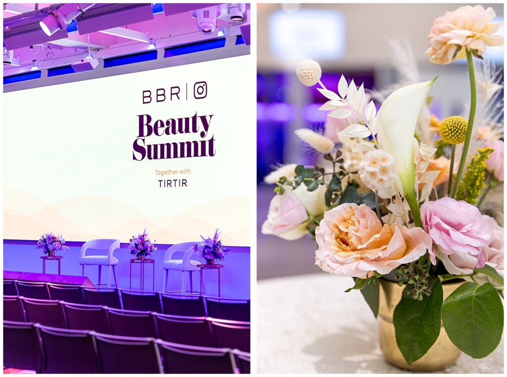 New York city corporate event design and florals