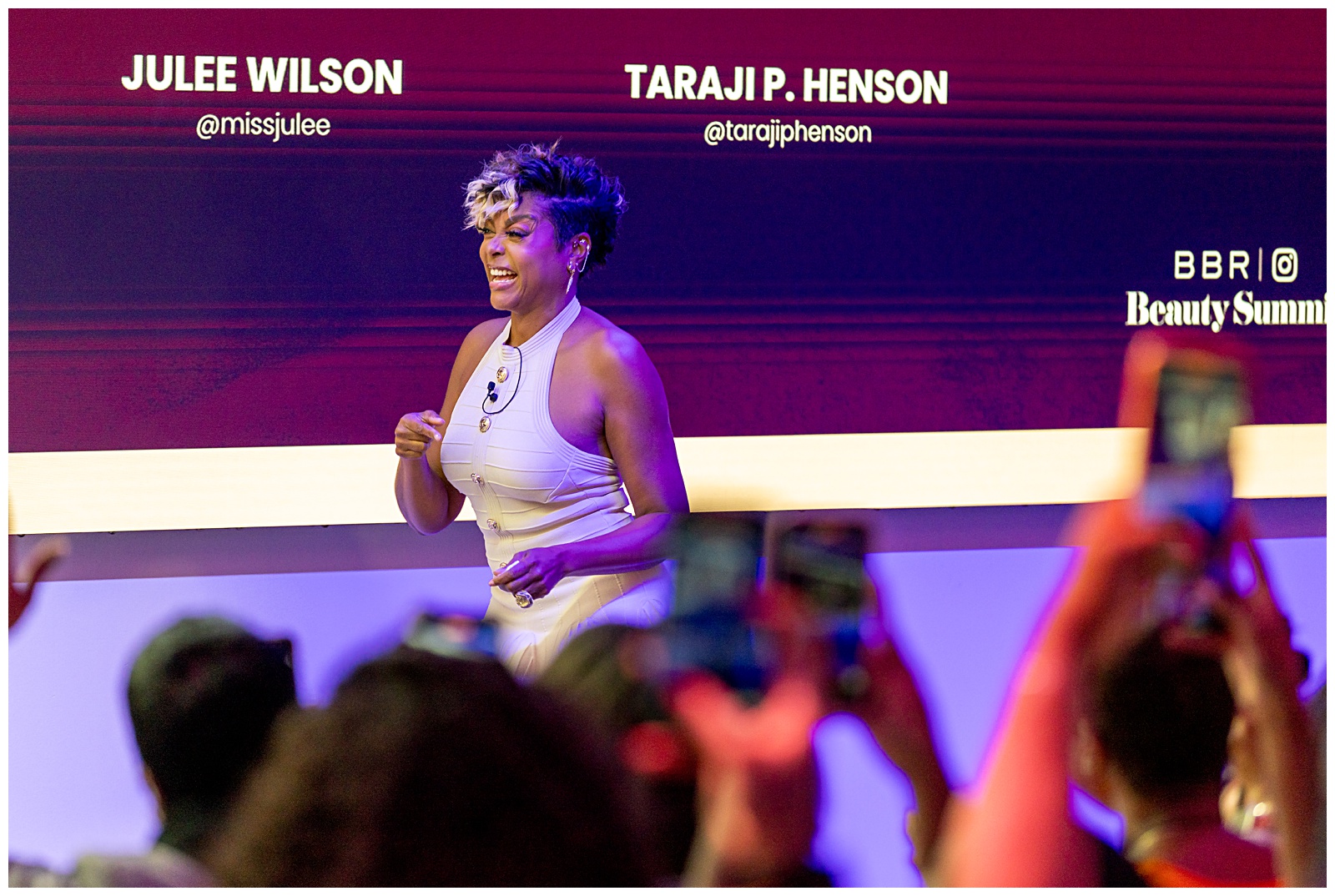 Taraji P Henson at the BBR Beauty Summit in NYC