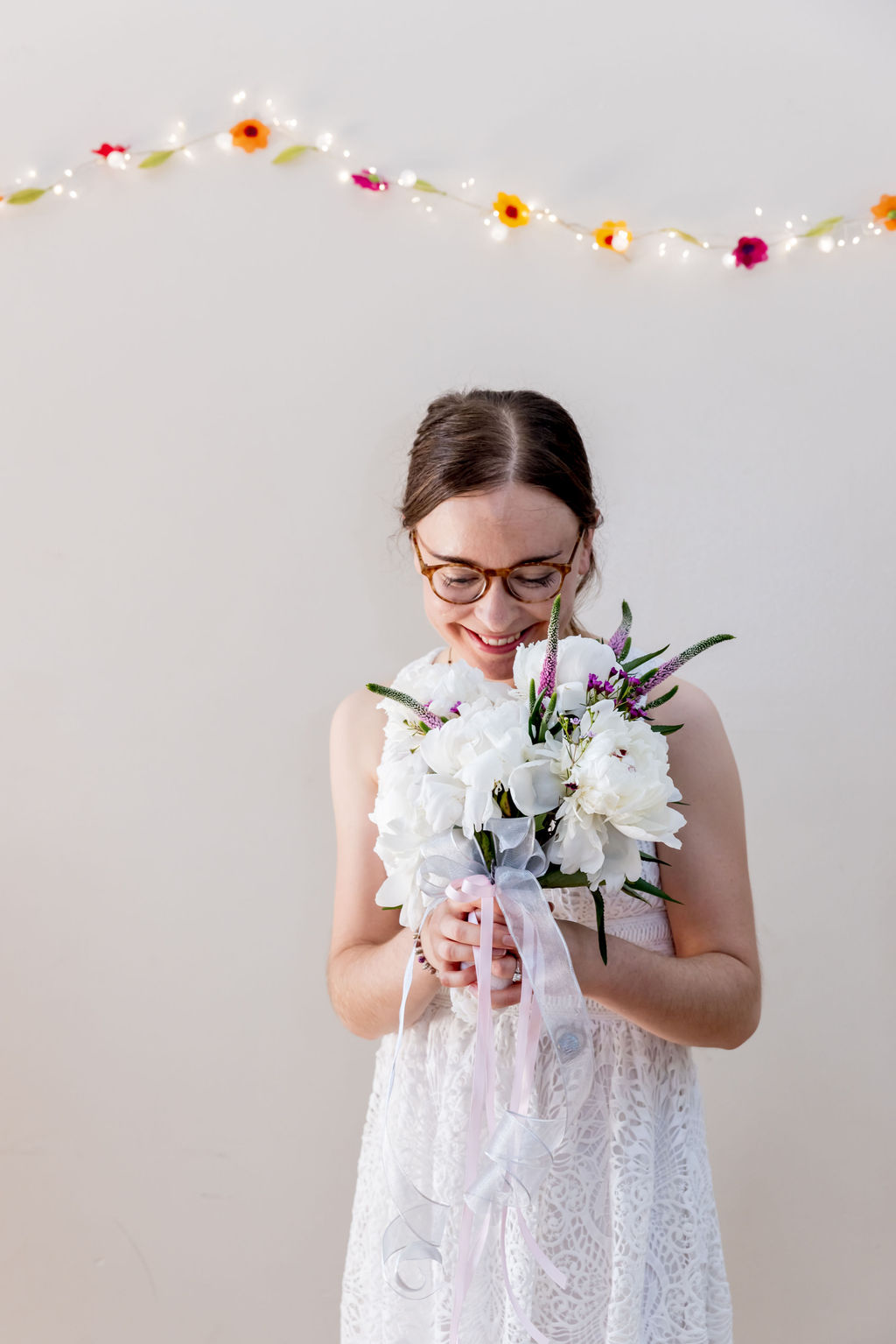 Natural bridal portrait inspiration for small wedding ideas in DC